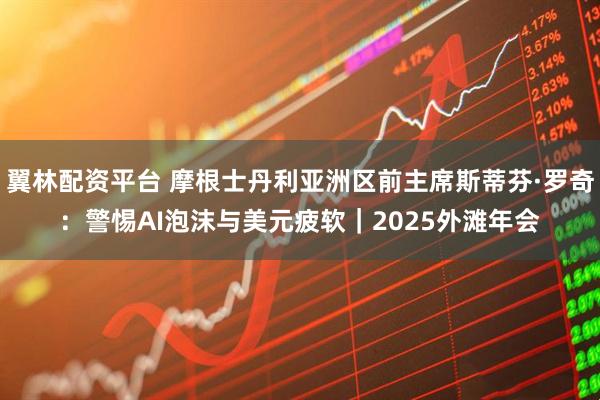 翼林配资平台 摩根士丹利亚洲区前主席斯蒂芬·罗奇：警惕AI泡沫与美元疲软｜2025外滩年会