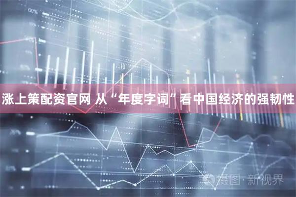 涨上策配资官网 从“年度字词”看中国经济的强韧性